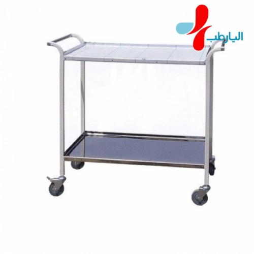 ترالی حمل غذا (استیل)