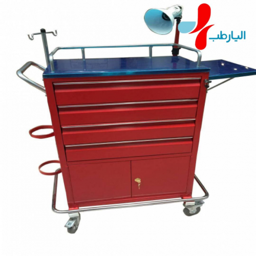 ترالی اورژانس کمد دار